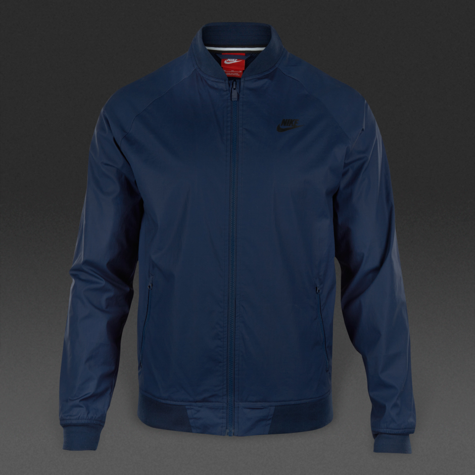 Nike Sportswear Varsity Jacket Obsidian / Black for Men